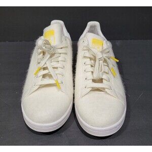 Adidas Pharrel Williams Stan Smith Tennis Ball Sneakers Mens 12 White Fuzzy Shoe